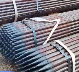 淮南超前小导管预埋钢管出尖打孔焊倒刺无缝焊管厂